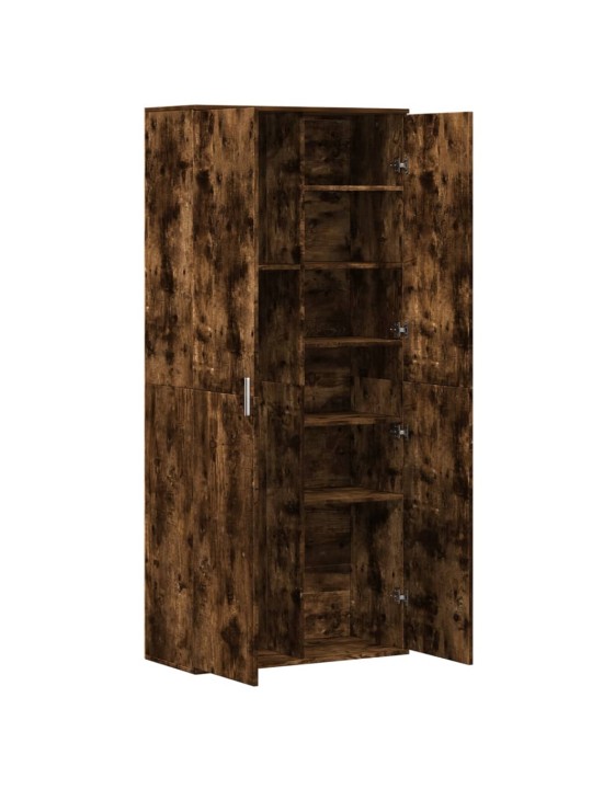 KÕRGE KAPP, SUITSUTATUD TAMM, 80 X 35 X 180 CM, TEHISPUIT
