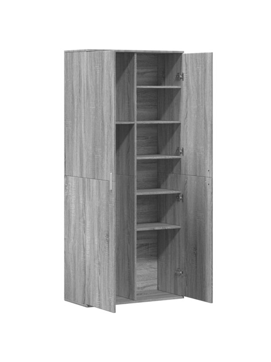 KÕRGE KAPP, HALL SONOMA TAMM, 80 X 35 X 180 CM, TEHISPUIT