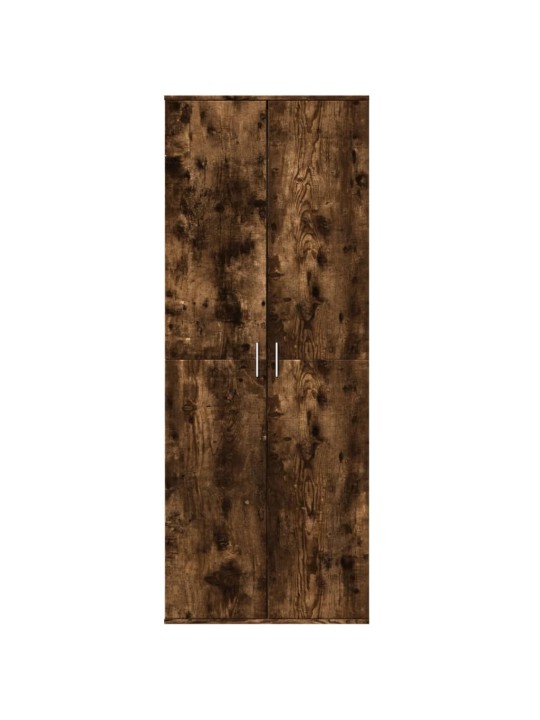 KÕRGE KAPP, SUITSUTATUD TAMM, 70 X 35 X 180 CM, TEHISPUIT