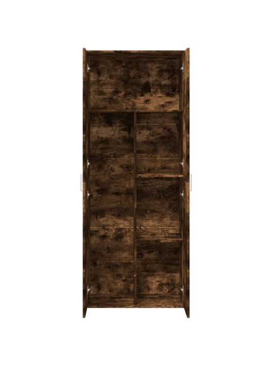 KÕRGE KAPP, SUITSUTATUD TAMM, 70 X 35 X 180 CM, TEHISPUIT