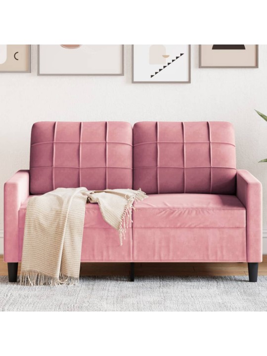 2-KOHALINE DIIVAN, ROOSA, 120 CM, SAMET