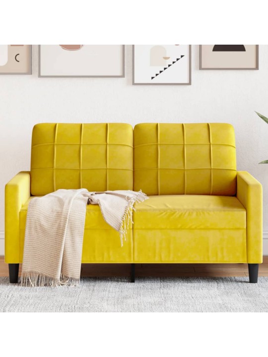 2-KOHALINE DIIVAN, KOLLANE, 120 CM, SAMET