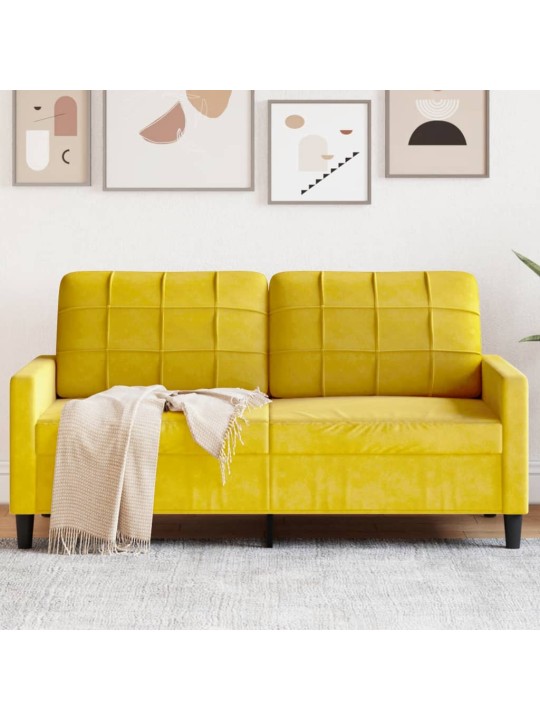 2-KOHALINE DIIVAN, KOLLANE, 140 CM, SAMET