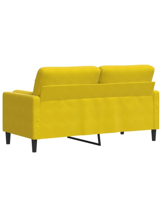 2-KOHALINE DIIVAN PATJADEGA, KOLLANE, 140 CM, SAMET