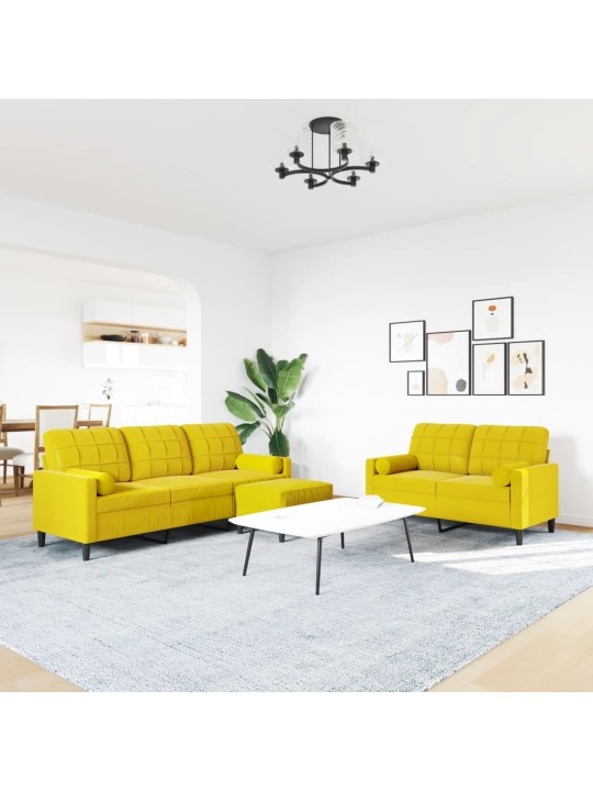 3-OSALINE DIIVANIKOMPLEKT PATJADEGA, KOLLANE, SAMET