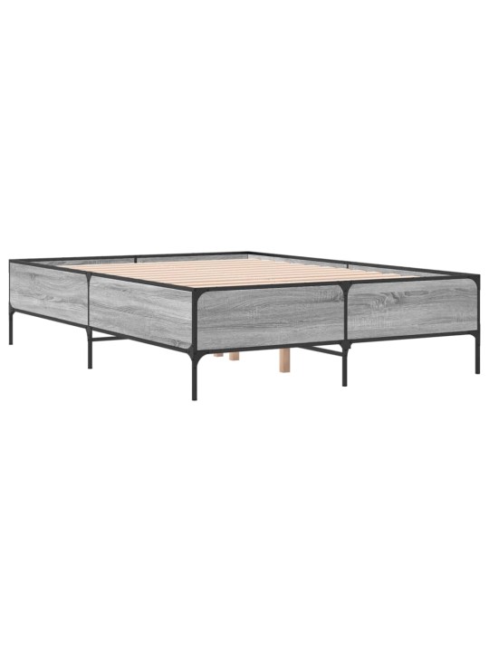 VOODIRAAM, HALL SONOMA TAMM, 140 X 190 CM, TEHISPUIT JA METALL