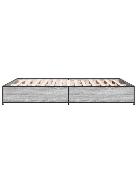 VOODIRAAM, HALL SONOMA TAMM, 150 X 200 CM, TEHISPUIT JA METALL