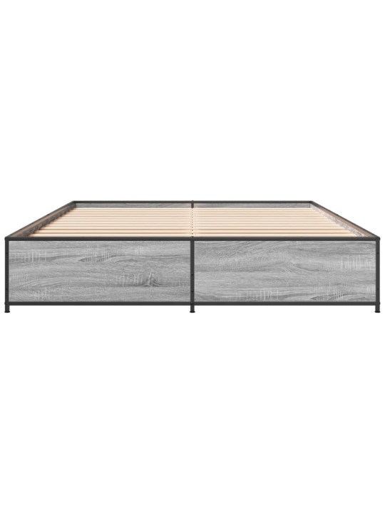VOODIRAAM, HALL SONOMA TAMM, 120 X 190 CM, TEHISPUIT JA METALL