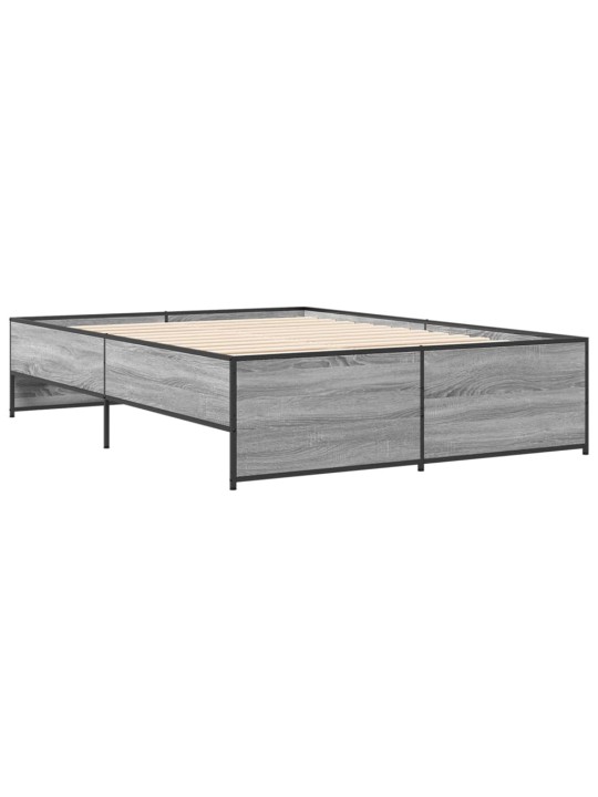 VOODIRAAM, HALL SONOMA TAMM, 140 X 190 CM, TEHISPUIT JA METALL