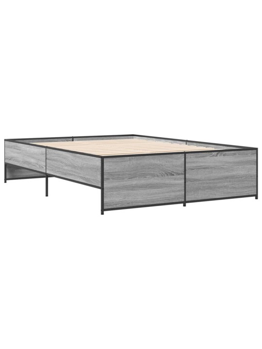 VOODIRAAM, HALL SONOMA TAMM, 140 X 190 CM, TEHISPUIT JA METALL