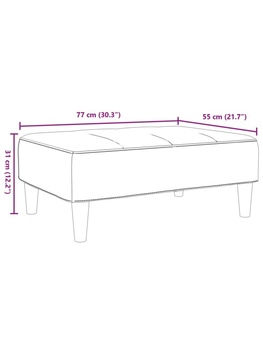 JALAPINK, MUST, 77X55X31 CM, SAMET