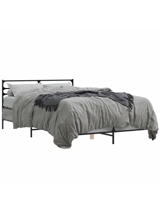 VOODIRAAM, HALL SONOMA TAMM, 120 X 190 CM, TEHISPUIT JA METALL