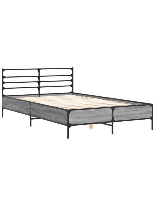 VOODIRAAM, HALL SONOMA TAMM, 120 X 190 CM, TEHISPUIT JA METALL