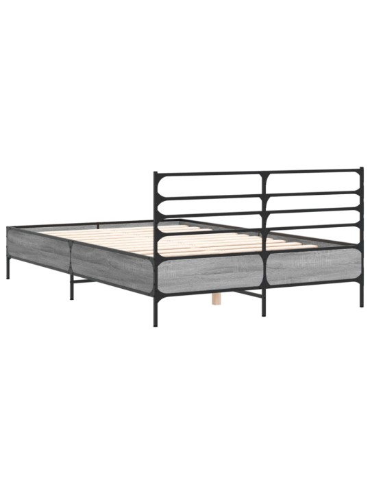 VOODIRAAM, HALL SONOMA TAMM, 120 X 190 CM, TEHISPUIT JA METALL