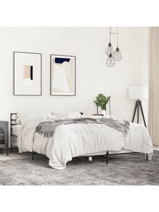 VOODIRAAM, HALL SONOMA TAMM, 120 X 190 CM, TEHISPUIT JA METALL