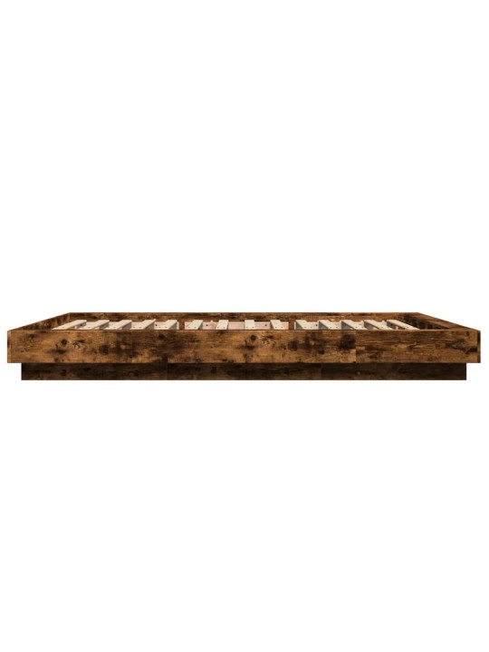 VOODIRAAM LED-TULEDEGA, SUITSUTATUD TAMM, 135X190 CM, TEHISPUIT