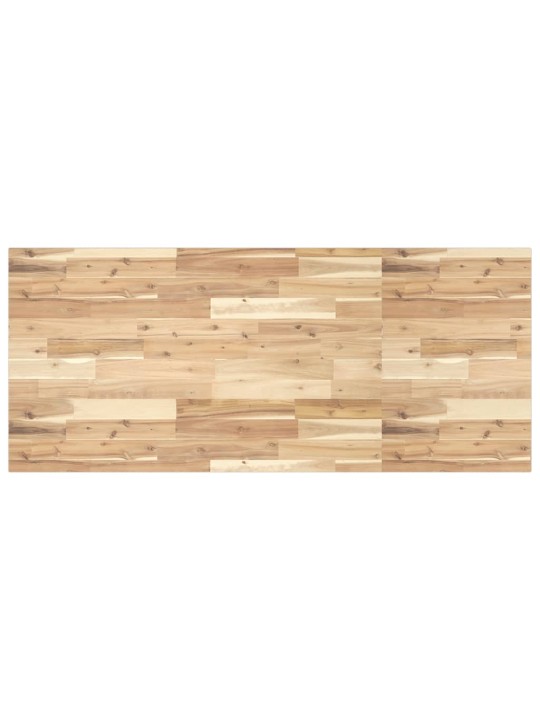 Vannitoa töötasapind, töötlemata, 120 x 60 x 2 cm, akaatsiapuit