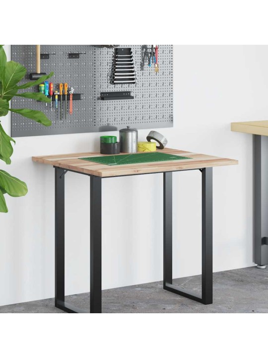 Kirjutuslaua plaat, töötlemata, 100 x 60 x 2 cm, akaatsiapuit