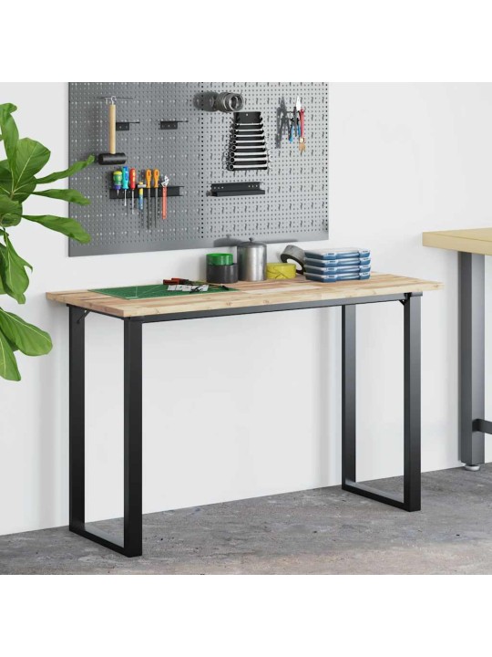 Kirjutuslaua plaat, töötlemata, 120 x 60 x 2 cm, akaatsiapuit