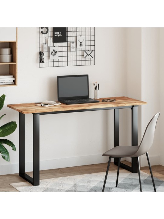 Kirjutuslaua plaat, 120x50x2 cm, õliviimistlusega akaatsiapuit