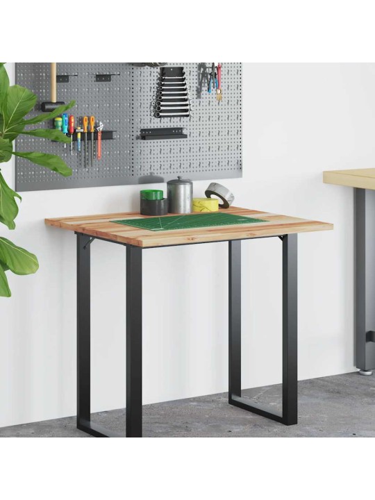 Kirjutuslaua plaat, 100x60x2 cm, õliviimistlusega akaatsiapuit