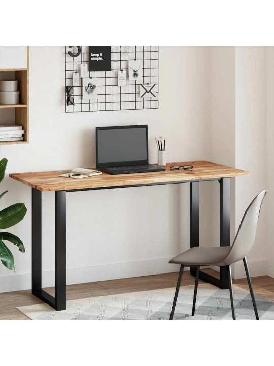 Kirjutuslaua plaat, 120x60x2 cm, õliviimistlusega akaatsiapuit