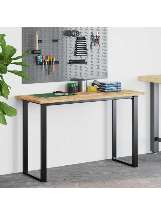Kirjutuslaua plaat, 140x60x2 cm, õliviimistlusega akaatsiapuit