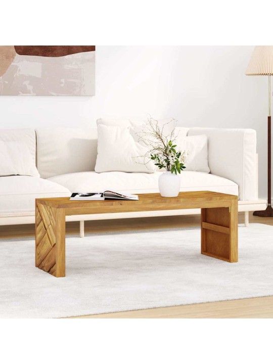 DIIVANILAUD 110X35X38 CM TÄISPUIDUST TIIKPUU