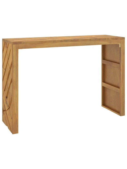 KONSOOLLAUD 110X35X75 CM TÄISPUIDUST TIIKPUU