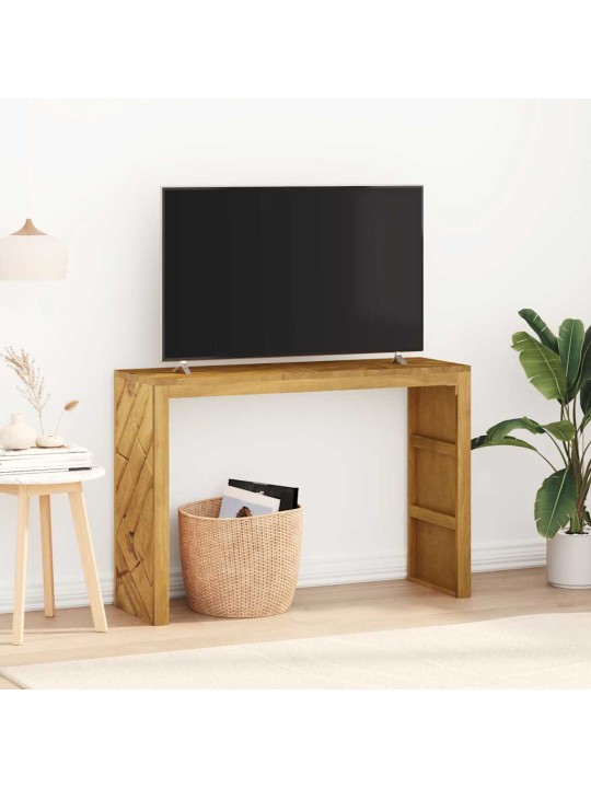 KONSOOLLAUD 110X35X75 CM TÄISPUIDUST TIIKPUU