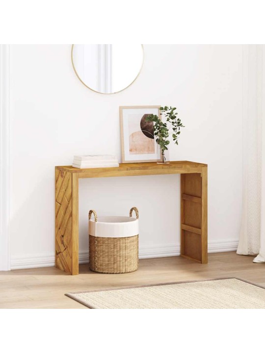 KONSOOLLAUD 110X35X75 CM TÄISPUIDUST TIIKPUU