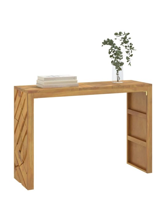 KONSOOLLAUD 110X35X75 CM TÄISPUIDUST TIIKPUU
