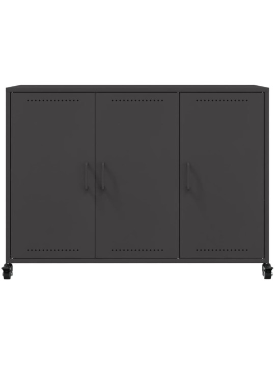 PUHVETKAPP, MUST, 100,5 X 39 X 72 CM, TERAS