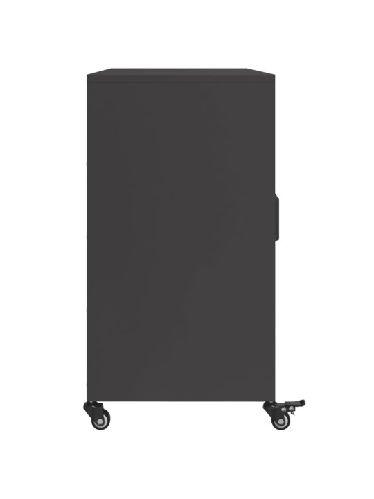 PUHVETKAPP, MUST, 100,5 X 39 X 72 CM, TERAS