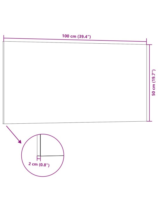 3d seinapaneelid 10 tk, pruun, 100 x 50 cm, eps