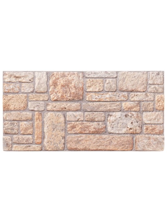 3D SEINAPANEELID 10 TK, PRUUN, 100 X 50 CM, EPS