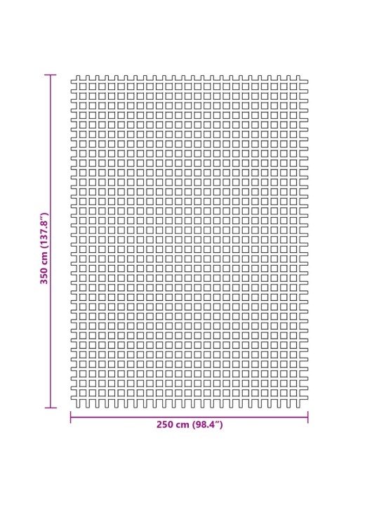TELGIVAIP, 3,5 X 2,5 M, SININE