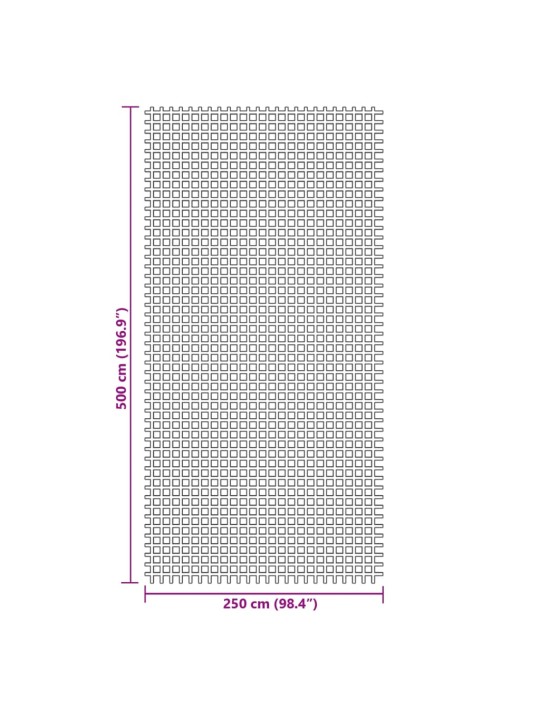 TELGIVAIP, 5 X 2,5 M, SININE