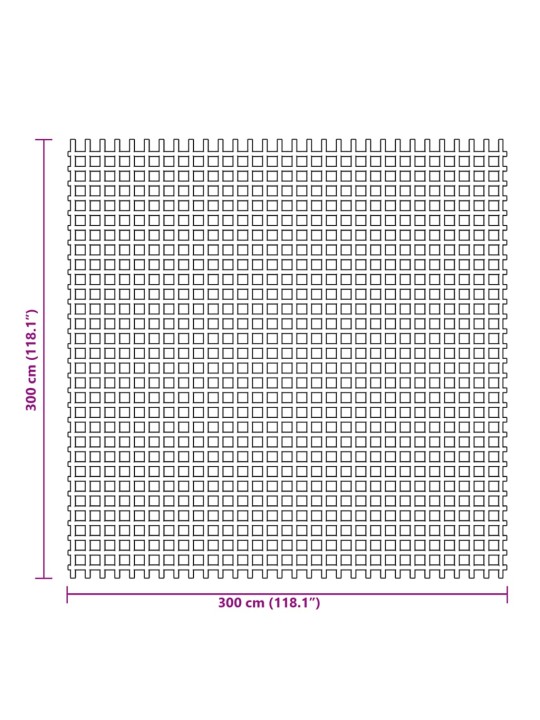 TELGIVAIP, 3 X 3 M, SININE