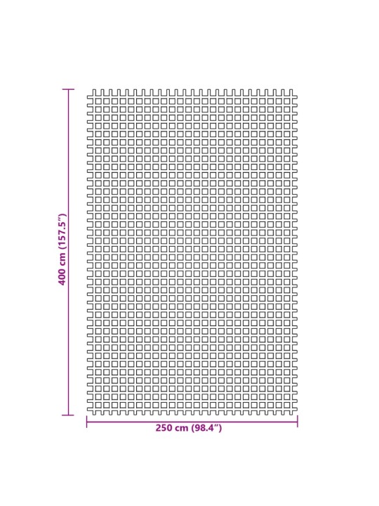 TELGIVAIP, 4 X 2,5 M, ROHELINE
