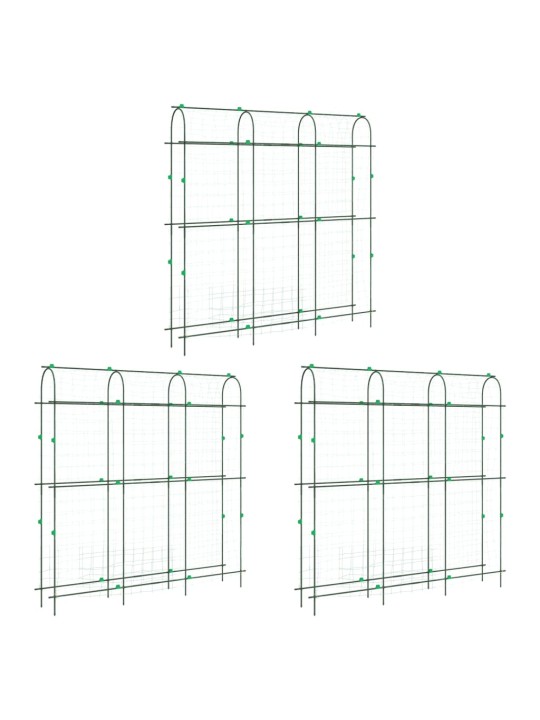 Aiavõred ronitaimedele 3 tk, u-kuju, teras