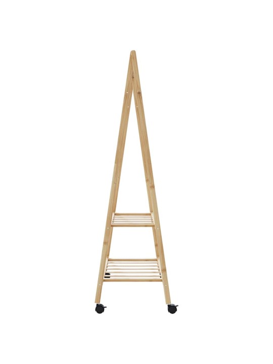 RIIDENAGI RIIULITE JA RATASTEGA 96X45,5X155,5 CM BAMBUSEST