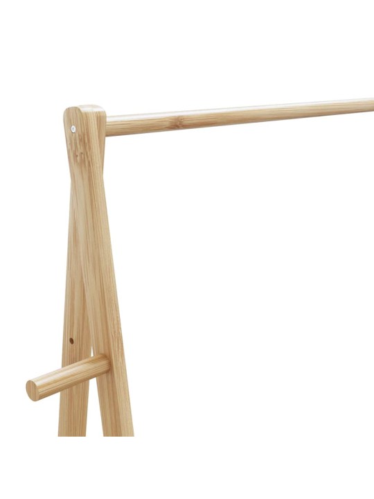 RIIDENAGI RIIULITE JA RATASTEGA 96X45,5X155,5 CM BAMBUSEST