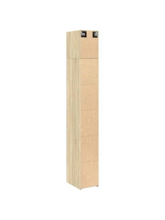 KITSAS HOIUKAPP, SONOMA TAMM, 30 X 42,5 X 225 CM, TEHISPUIT