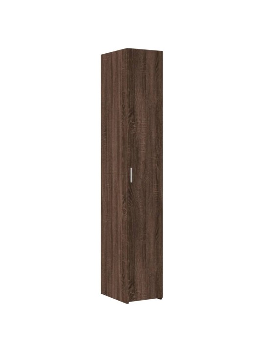 Kitsas hoiukapp, pruun tamm, 30 x 42,5 x 225 cm tehispuit
