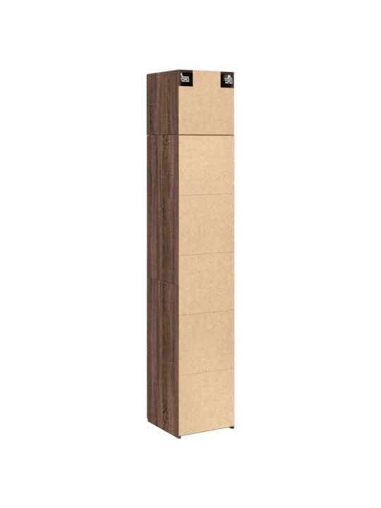 KITSAS HOIUKAPP, PRUUN TAMM, 40 X 42,5 X 225 CM TEHISPUIT