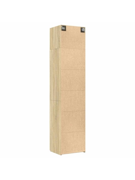 Kitsas hoiukapp, sonoma tamm, 50 x 42,5 x 225 cm, tehispuit