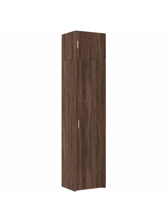 KITSAS HOIUKAPP, PRUUN TAMM, 50 X 42,5 X 225 CM TEHISPUIT