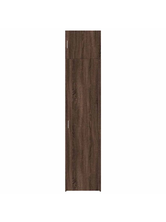 KITSAS HOIUKAPP, PRUUN TAMM, 50 X 42,5 X 225 CM TEHISPUIT