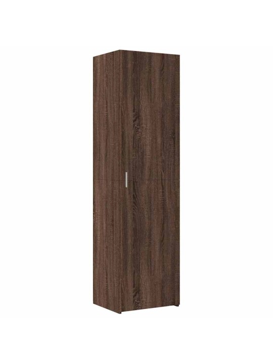 KITSAS HOIUKAPP, PRUUN TAMM, 50 X 42,5 X 225 CM TEHISPUIT